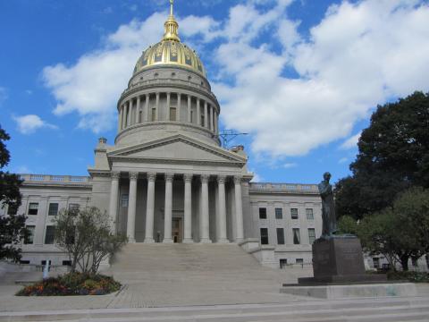 West Virginia Capitol building in Charleston