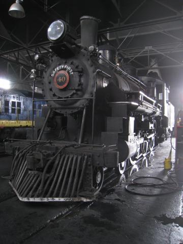 Steam engine No. 40
