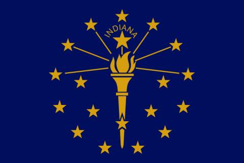 Flag of Indiana Flag of Indiana