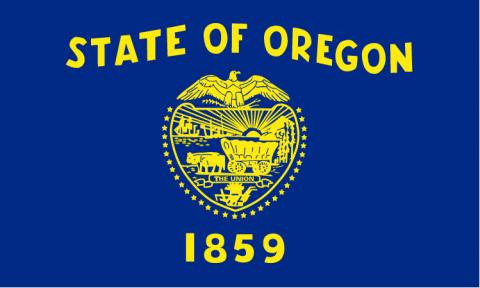 Oregon flag State flag of Oregon