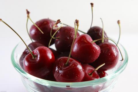Fresh cherries; the official fruit of Washington DC