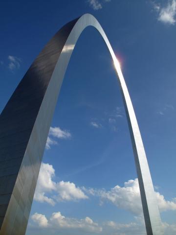 Gateway Arch Gateway Arch on the Mississippi River in St. Louis, Missouri.
