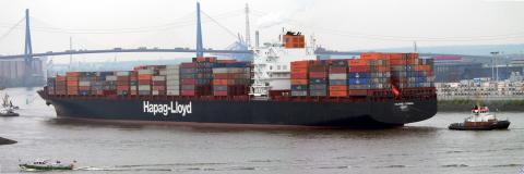 Modern cargo ship Modern cargo ship