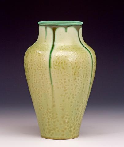 Seagrove pottery vase