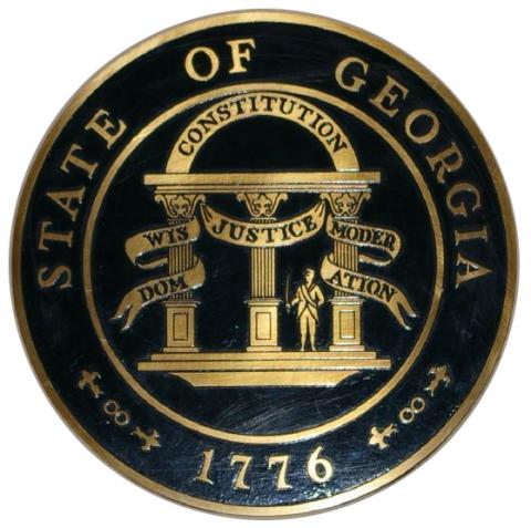 Georgia state seal Great Seal of State of Georgia
