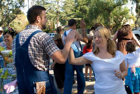Square dancers Square dancers