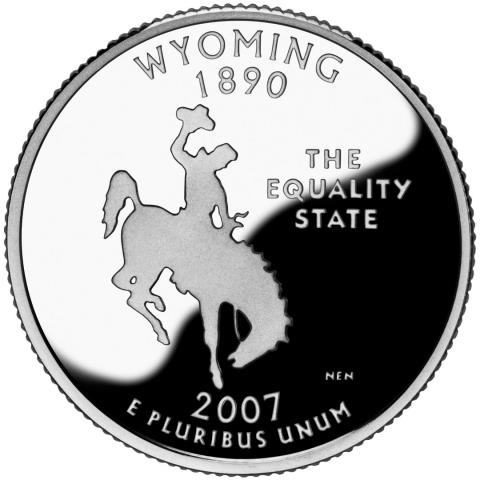 Wyoming state quarter