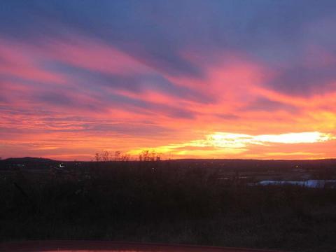 Sunset in Tulsa, Oklahoma Sunset in Tulsa, Oklahoma