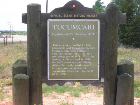 Tucumcari, New Mexico Historic Marker