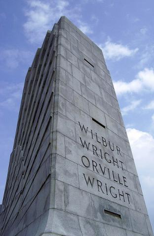 Wright memorial made of NC granite Wright Brothers memorial is made of gray granite from North Carolina