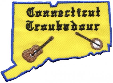 Connecticut Troubadour Patch CT Troubadour Emblem