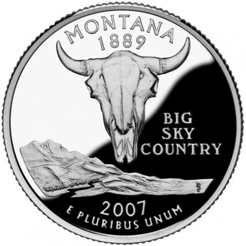 Montana quarter Montana quarter