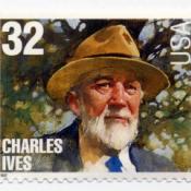 Charles Ives postage stamp