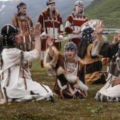 Alaskan Aleut Dancers