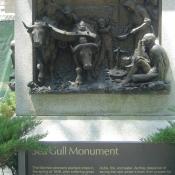 Sea Gull Monument in downtown Salt Lake City, Utah.