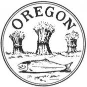 Provisional Oregon government seal (1843 to 1849)