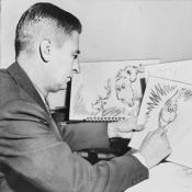 Dr. Seuss at work
