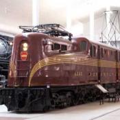 Pennsylvania Railroad GG-1 Electric Locomotive, PRR 4890