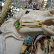 Crescent Park carousel horse