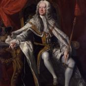 King George II in coronation robes