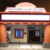 Greenbrier Valley Theatre marquee