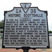  Historic Scottsville historical marker
