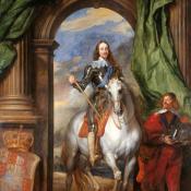 Painting of King Charles I by artist Anthony van Dyck