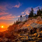Lighthouse; Acadia National Park, Maine