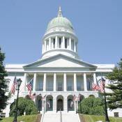 Maine State Capitol Building in Augusta