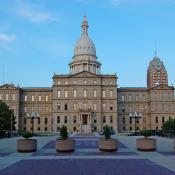 Michigan State Capitol in Lansing