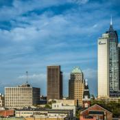 Mobile AL city skyline