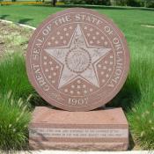Oklahoma Seal Sculpture