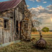 cabin in Robertson, Texas, built around 1886