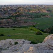 Badlands in Theodore Roosevelt National Park, North Dakota