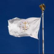 State flag of Rhode Island