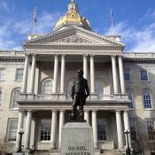 New Hampshire State House is made of New Hampshire granite