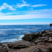 Maine coast at Acadia National Park