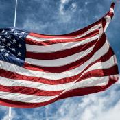 The star spangled banner (flag of the United States of America)