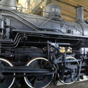 Steam locomotive 076B2322; Georgia State Railroad Museum, Savannah GA