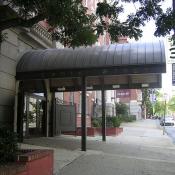 Entrance to Center Stage Theater