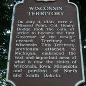 Wisconsin Territory Historic Marker