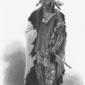 Sioux Indian warrior
