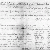 Delaware ratification of U.S. Constitution