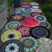 Ozarks rug art