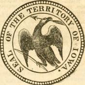 Historic Seal of the Iowa Territory