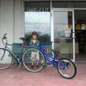 A tandem bicycle in Delaware