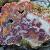 Greenhaw paint rock agate from southern Tennessee