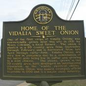 Vidalia onion historic marker
