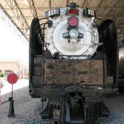 Locomotive at Ogden Union Station in Utah
