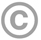 Copyright symbol - all rights reserved